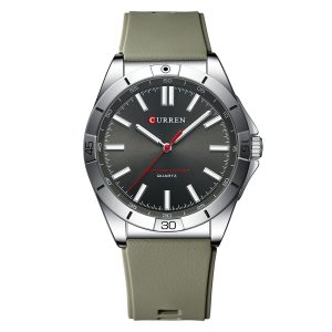 Наручний годинник Curren 8449 Silver-Black-Grey img-1