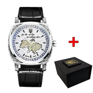 Наручний годинник Годинник механічний Patriot 021SISI Скелетон Де би не був. img-1