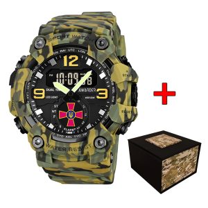 Наручний годинник Awarder 003 ЗСУ Camo Green img-1