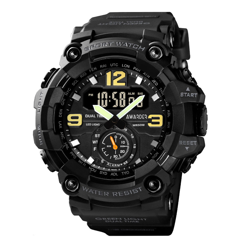 Наручний годинник Awarder 004 Black img-1