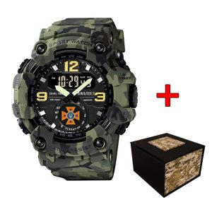 Наручний годинник Awarder 004CMGRDSNS ДСНС Зелений камуфляж + Коробка. img-1