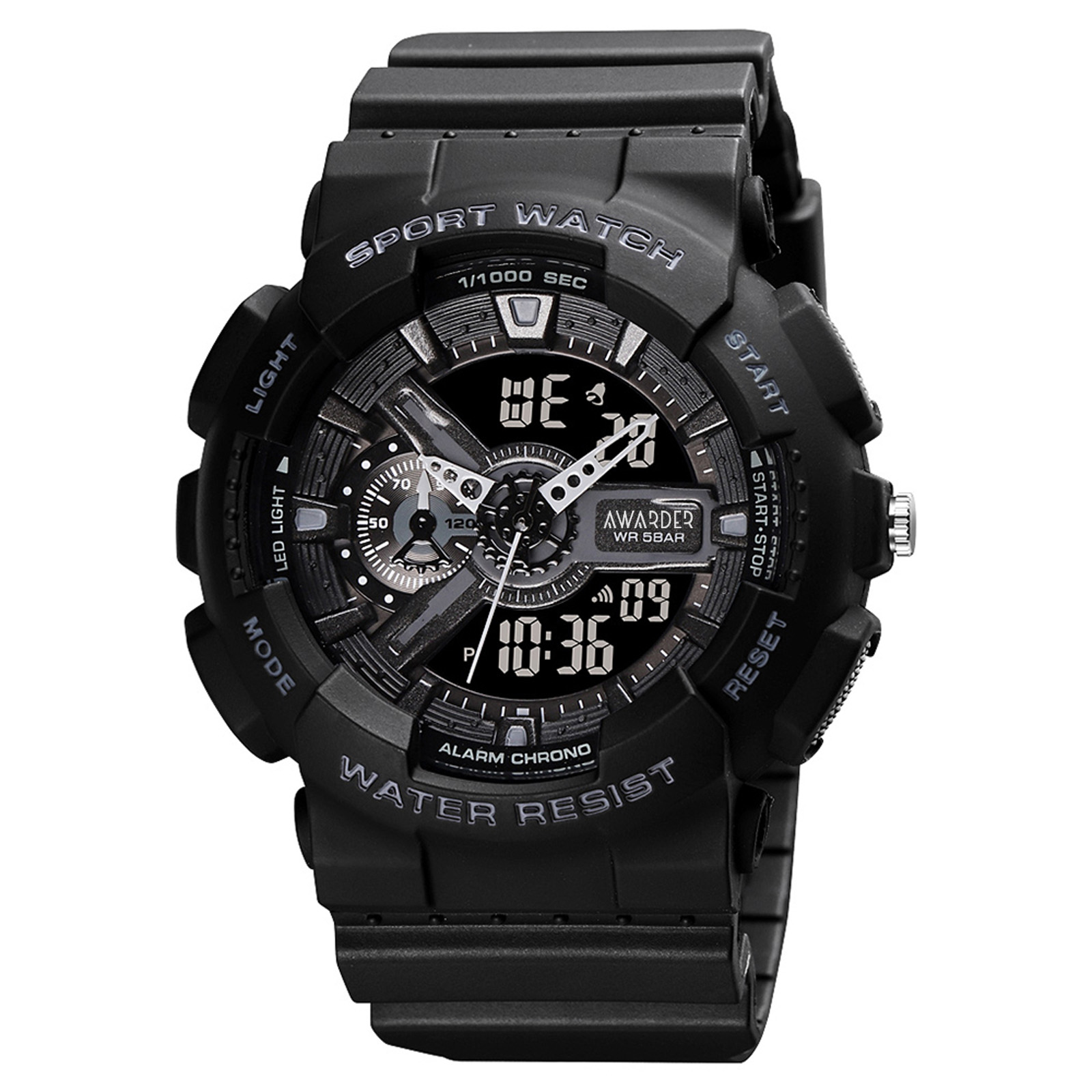 Наручний годинник Awarder 005 Black img-1