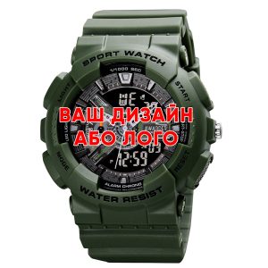 Наручний годинник Awarder 005 Ваше лого Army Green img-1
