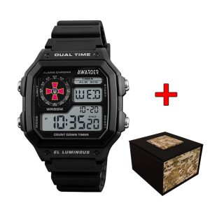 Наручний годинник Awarder 010BKSU ЗСУ Чорні + Коробка. img-1