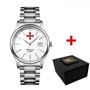 Наручний годинник Awarder 023 ЗСУ Срібло img-1