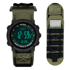 Наручний годинник Awarder 036 Nylon Pro Black-Army Green img-1