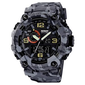 Наручний годинник Patriot 002CMGY Camo Gray img-1