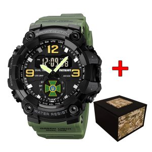 Наручний годинник Patriot 003AGDPS ДПС Зелені + Коробка. img-1