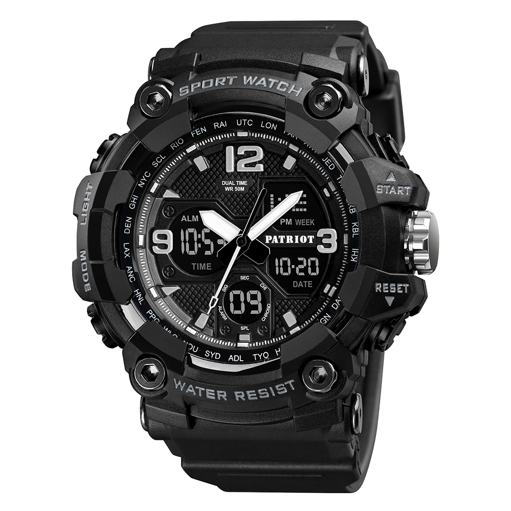 Наручний годинник Patriot 006BK Black img-1