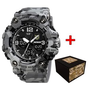 Наручний годинник Patriot 006CMGYTRO ТРО Сірий камуфляж + Коробка img-1