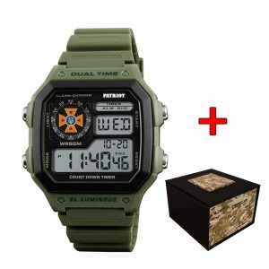 Наручний годинник Patriot 010AGDSNS ДСНС Зелені + Коробка img-1