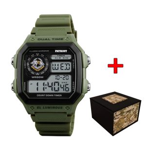 Наручний годинник Patriot 010AGSSO ССО Зелені + Коробка img-1