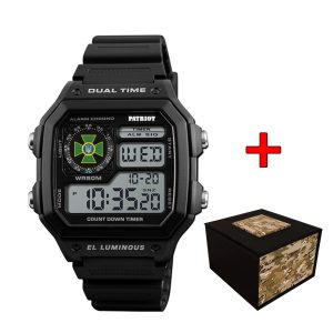 Наручний годинник Patriot 010BKDPS ДПС Чорні + Коробка img-1