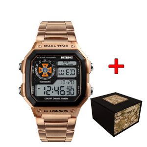 Наручний годинник Patriot 011RGDSNS ДСНС Рожеве Золото + Коробка img-1