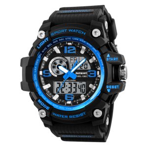 Наручний годинник Patriot 012BU Black-Blue img-1