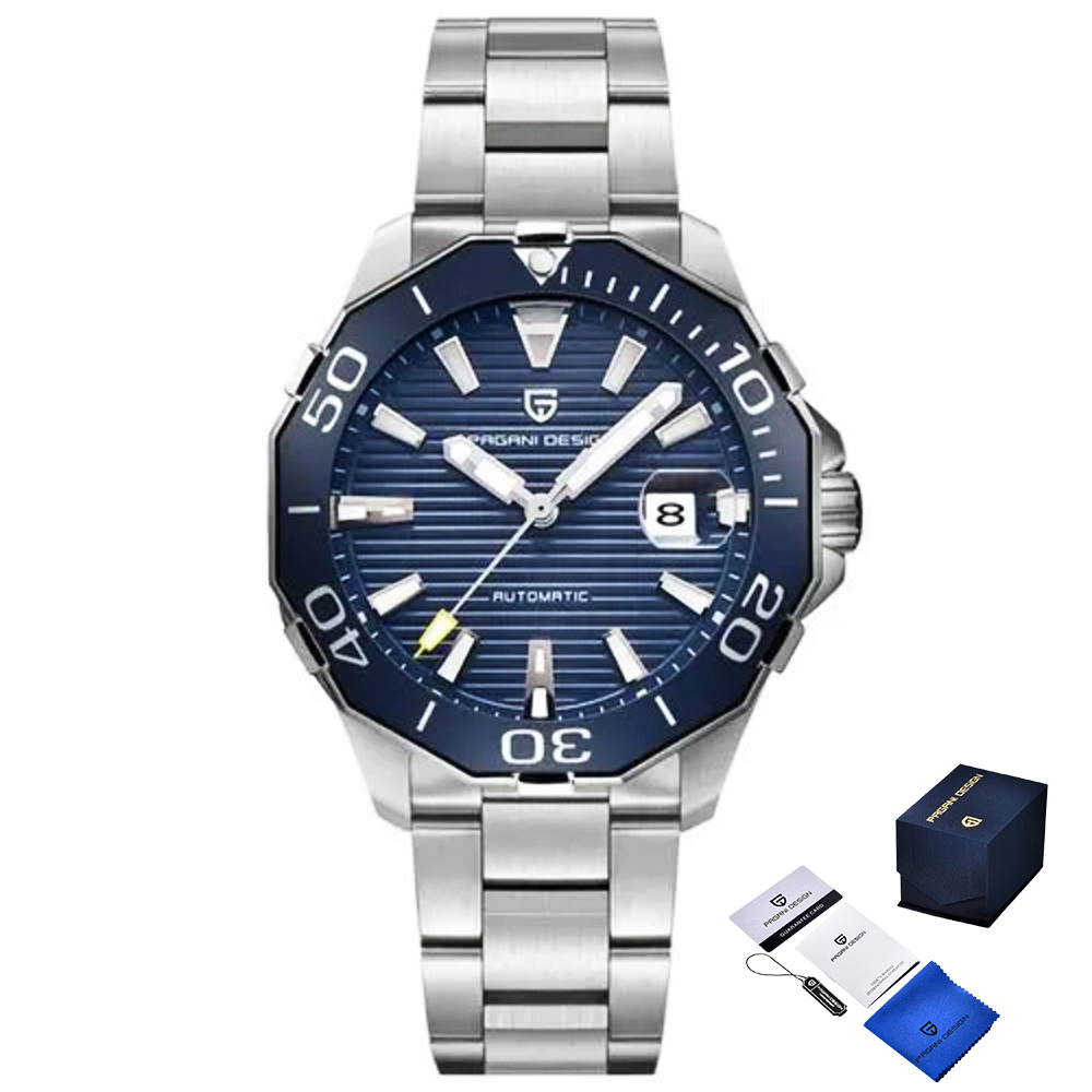 Наручний годинник Pagani Design PD-1617 Silver-Blue img-1