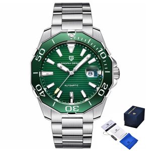 Наручний годинник Pagani Design PD-1617 Silver-Green img-1