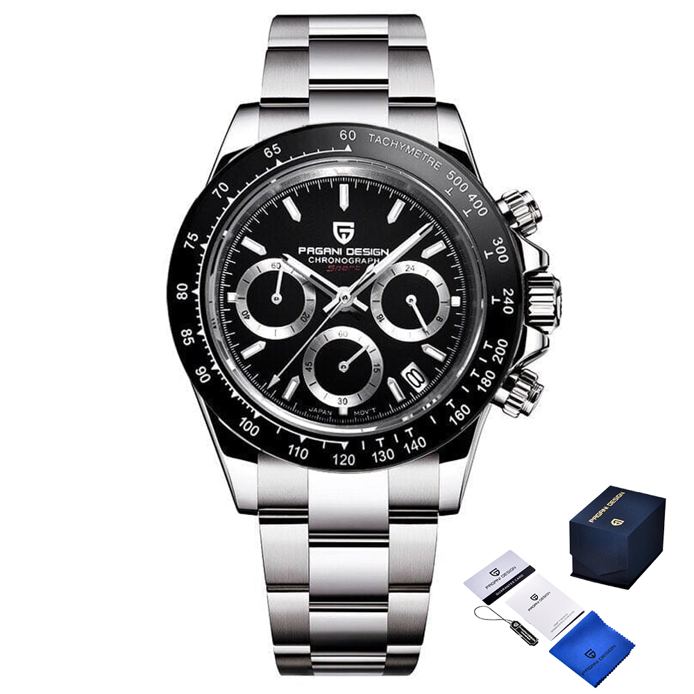 Наручний годинник Pagani Design PD-1644 Silver-Black img-1