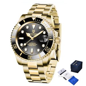 Наручний годинник Pagani Design PD-1661 Gold-Black img-1