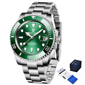 Наручний годинник Pagani Design PD-1661 Silver-Green img-1