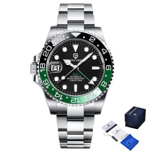 Наручний годинник Pagani Design PD-1662 Black-Green img-1