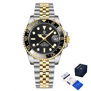 Наручний годинник Pagani Design PD-1662 Silver-Gold img-1