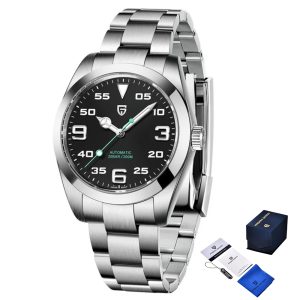 Наручний годинник Pagani Design PD-1692 Silver-Black-Green img-1