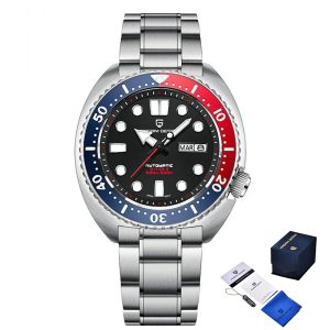 Наручний годинник Pagani Design PD-1696 Silver-Black Pepsi Steel img-1