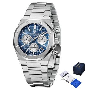 Наручний годинник Pagani Design PD-1707 Silver-Blue img-1