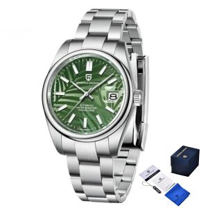 Наручний годинник Pagani Design PD-1715 Silver-Green img-1