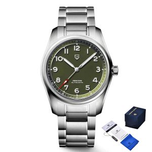 Наручний годинник Pagani Design PD-1717 Silver-Green img-1