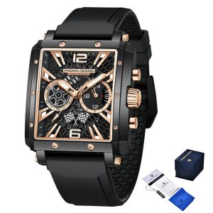 Наручний годинник Pagani Design PD-1725 Black-Black img-1