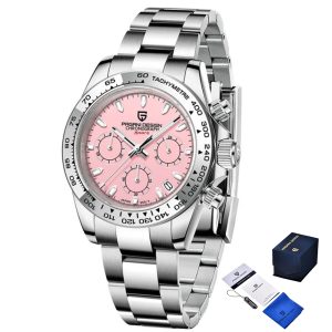 Наручний годинник Pagani Design PD-1727 Silver-Pink img-1