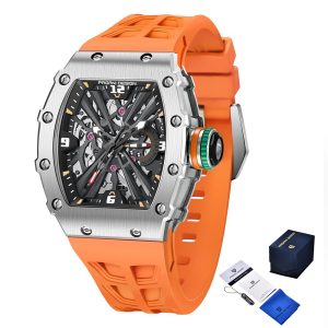 Наручний годинник Pagani Design PD-1738 Silver-Orange img-1