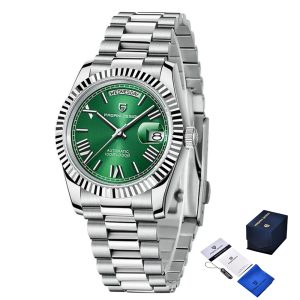 Наручний годинник Pagani Design PD-1752 Silver-Green img-1