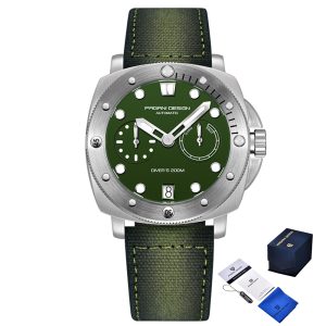 Наручний годинник Pagani Design PD-1767 Silver-Green img-1