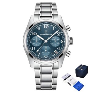 Наручний годинник Pagani Design PD-1773 Silver-Blue img-1
