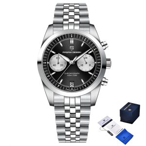 Наручний годинник Pagani Design PD-1775 Silver-Black img-1