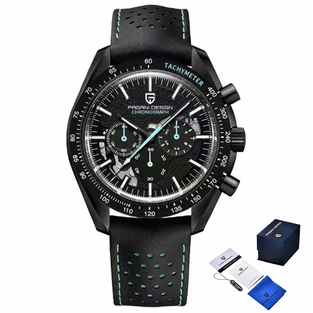 Наручний годинник Pagani Design PD-1779 Black-Blue img-1