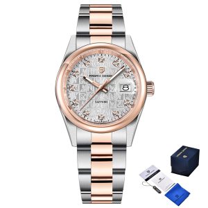 Наручний годинник Pagani Design PD-1794M Silver-Rose Gold-White img-1