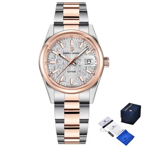 Наручний годинник Pagani Design PD-1794M Silver-Rose Gold-White img-1