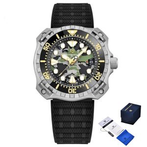 Наручний годинник Pagani Design YN009 Silver-Camo img-1