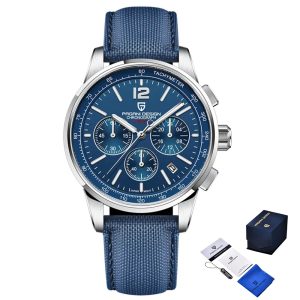 Наручний годинник Pagani Design YS008 Silver-Blue img-1