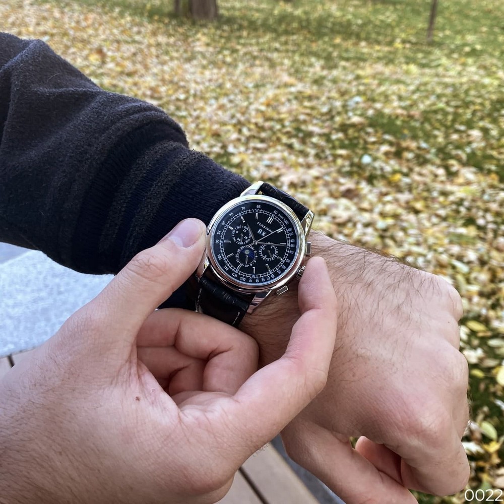 Forsining 319 Black-Silver-Black - Зображення 9