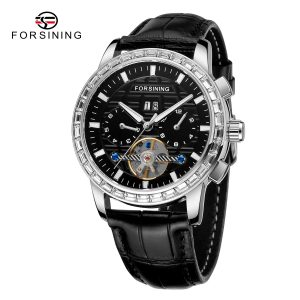Наручний годинник Forsining 6920 Silver-Black img-1