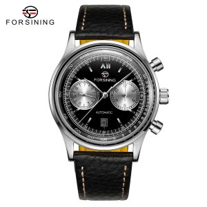 Наручний годинник Forsining 6921 Silver-Black img-1