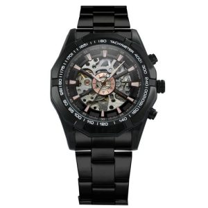 Наручний годинник Forsining 8042 All Black img-1