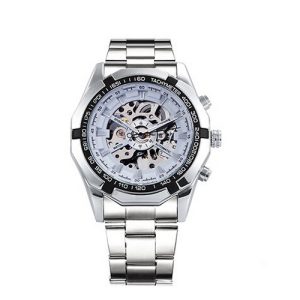 Наручний годинник Forsining 8042 Silver-White img-1