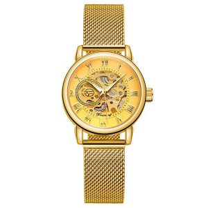 Наручний годинник Forsining 8099 All Gold img-1