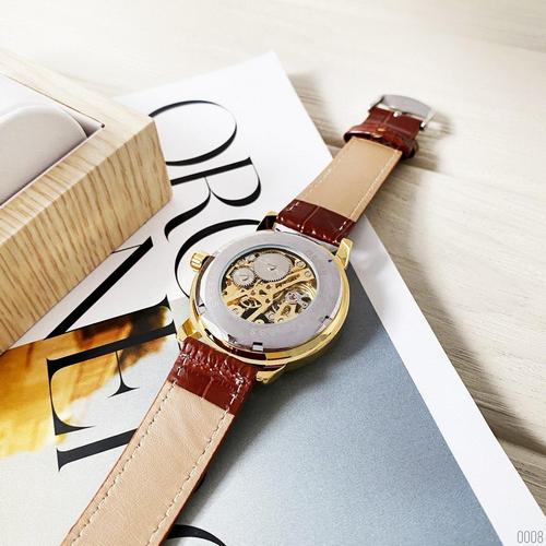 Forsining 8099 Brown-Gold-White - Зображення 8